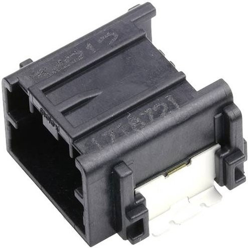 Molex Einbau-Stiftleiste Standard Schwarz 4-polig - Bild 1