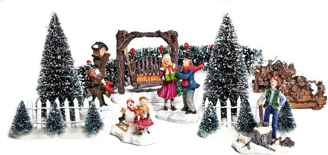 VBS Miniaturen-Set Winter aus Polyresin für Tabletop-Modelle - Bild 1