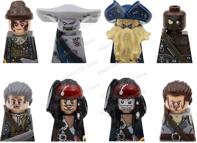 DR.TONG Fluch der Karibik Jack Sparrow, Bausteine Spielzeug, Piraten - Bild 1