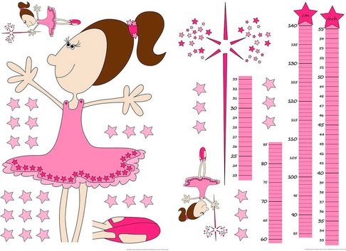 Wandtattoo Kinderzimmer WIZARD+GENIUS in Bunt, B/H: 65 x 100 cm - Bild 1