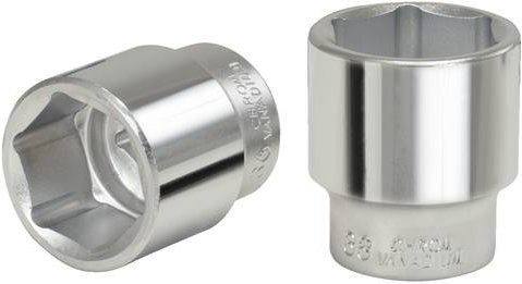 KS Tools Stecknuss 1 3/8 Zoll aus Chrom-Vanadium in Silber - Bild 1