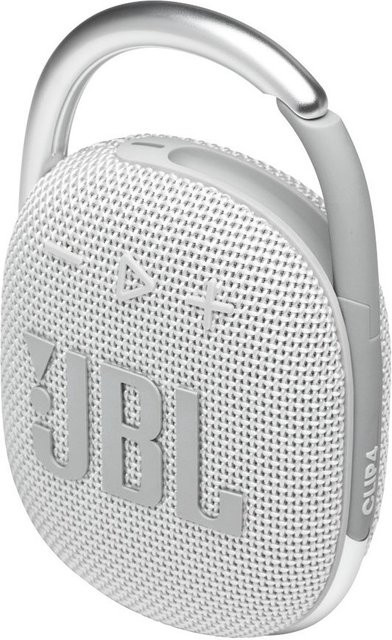 JBL Clip 4 Bluetooth-Lautsprecher weiß IP67 - Bild 1
