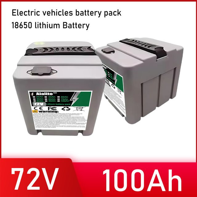 ALalito 72V Lithium-Batterie für 250W bis 2000W Motoren mit 20Ah Kapazität - Bild 1