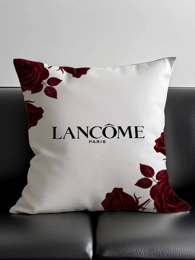 Lancome Kissenbezug mit floralem Muster in Weiß, B/B: 30 x 30 cm - Bild 5