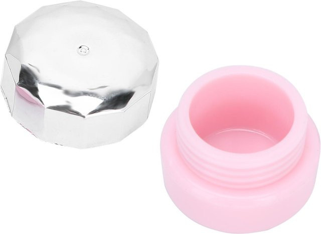 Koogeelife Nail Art Puder Flasche, 3g, weiß, nachfüllbar - Bild 1