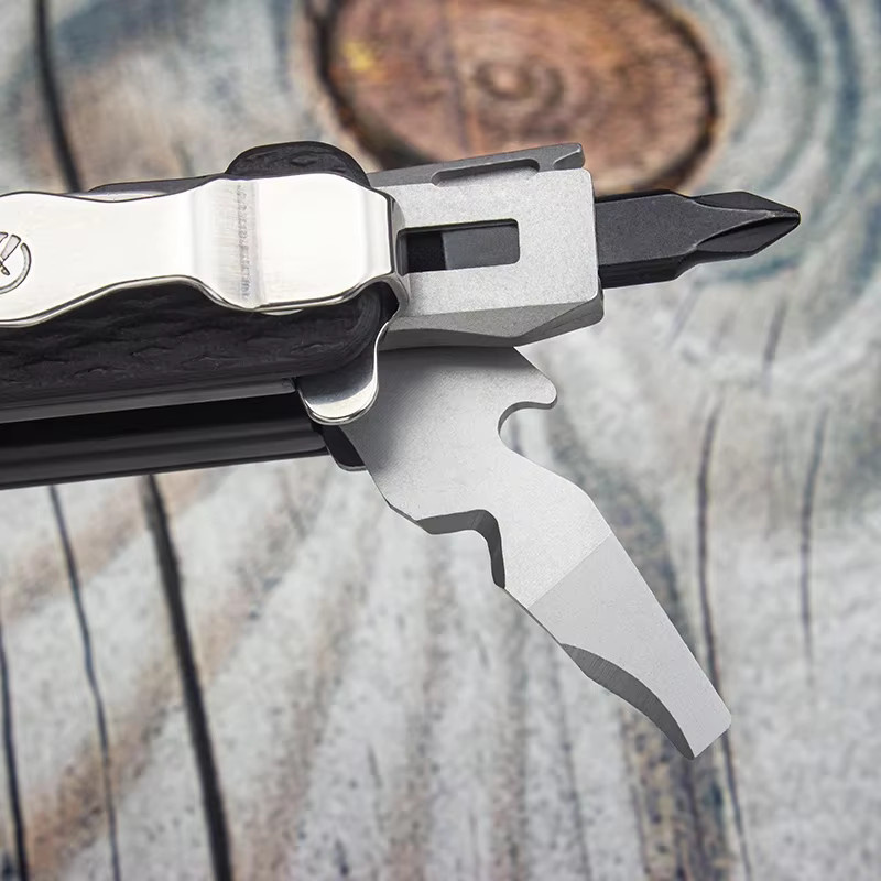 BHBT G10 Multifunktionale Multitool-Zange mit Schere in Schwarz für Outdoor und Camping - Bild 2