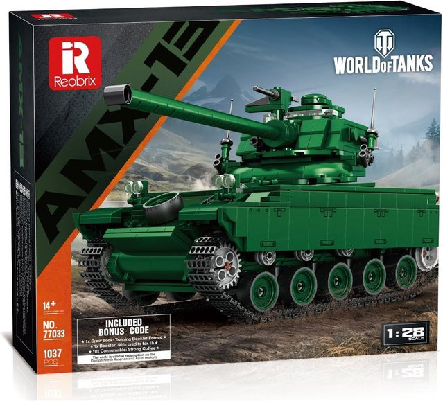 Reobrix World of Tanks Twardy Panzer Klemmbaustein Set 1128 Teile - Bild 1