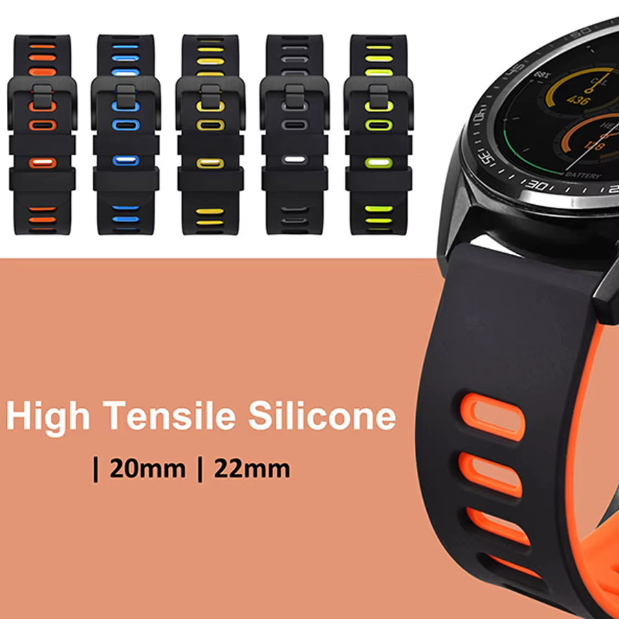 Xiaomi Uhrenarmband Silikon, 22 mm, multicolor - Bild 2