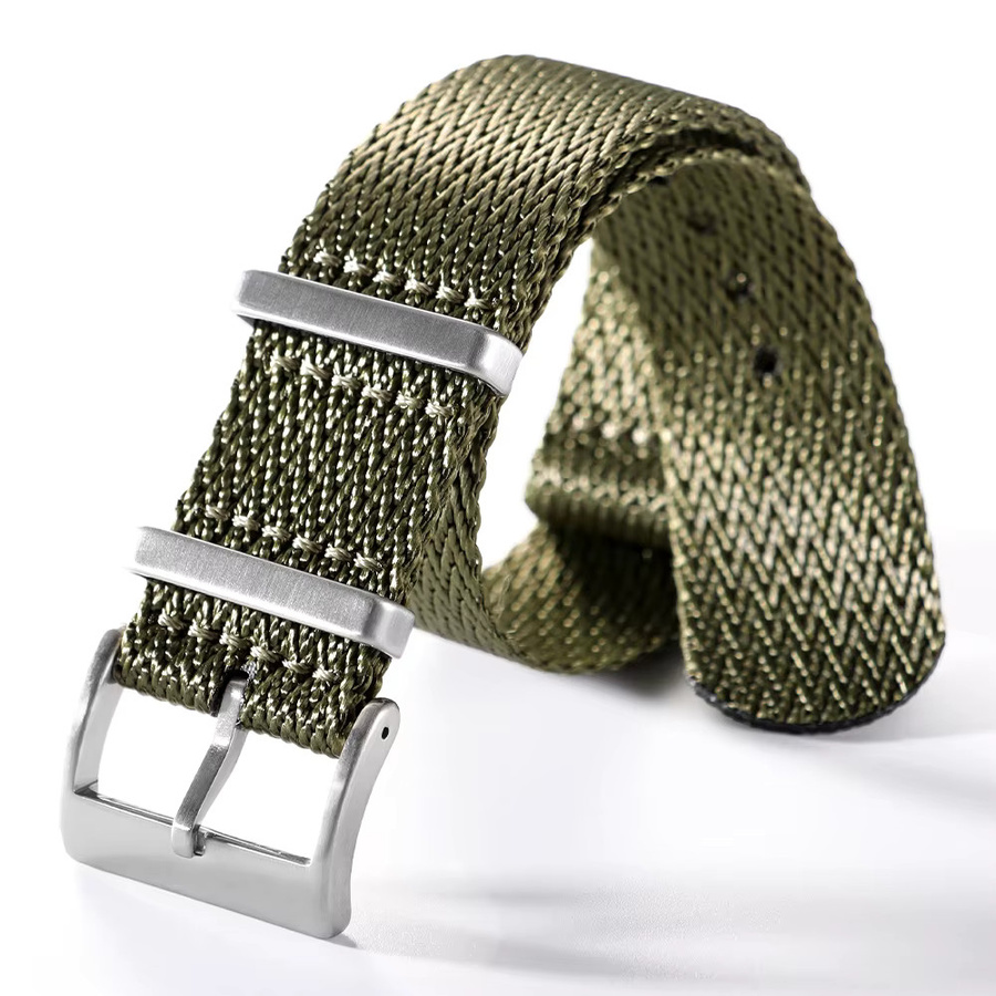 crazyband Uhrenarmband Nylon, Textil/NATO, 18/20/22mm, Unisex - Bild 2
