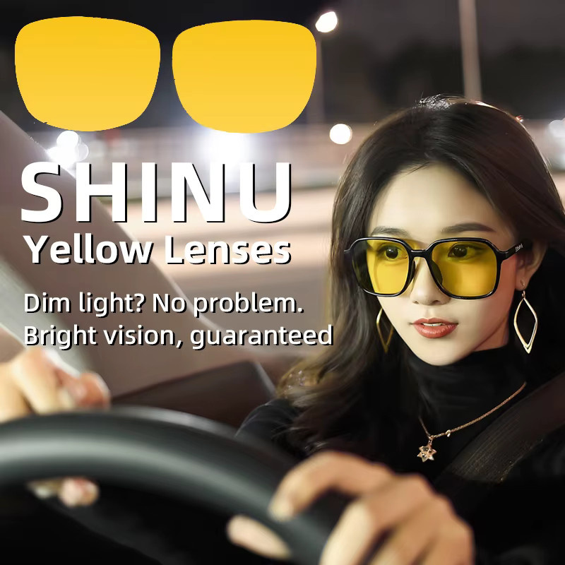 SHINU Sonnenbrille, Herren, Vollrand, rechteckig, Kunststoff, polarisiert - Bild 3