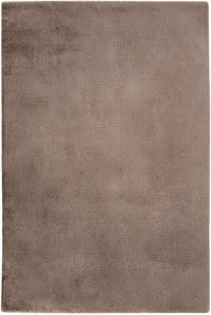 MeGusta Kurzflor Teppich Clara Modern Uni Taupe B/B: 80 x 80 cm - Bild 1