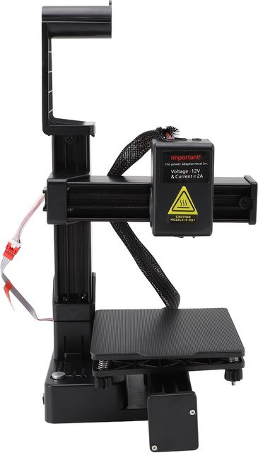 OutsideWorld FDM 3D-Drucker für PLA und TPU, Schwarz, Druckgröße: 10 x 10 x 10 cm - Bild 1