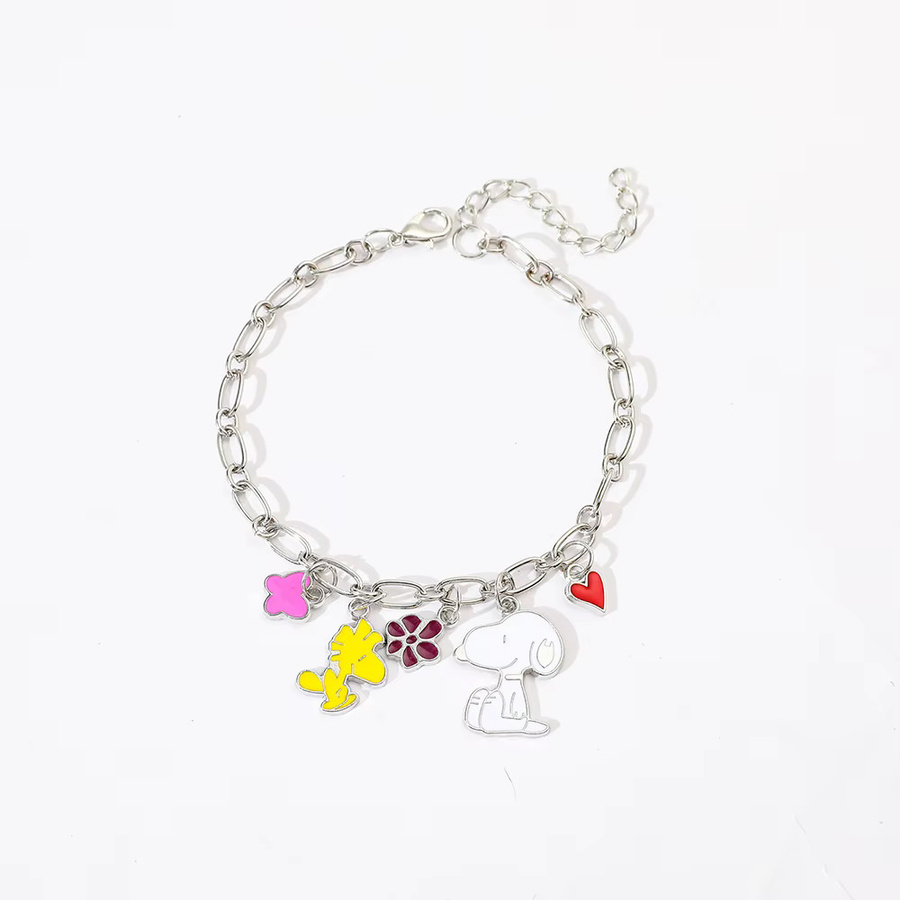 Bandai Charm-Armband, Silber, Bunt, Emaille, Damen - Bild 2