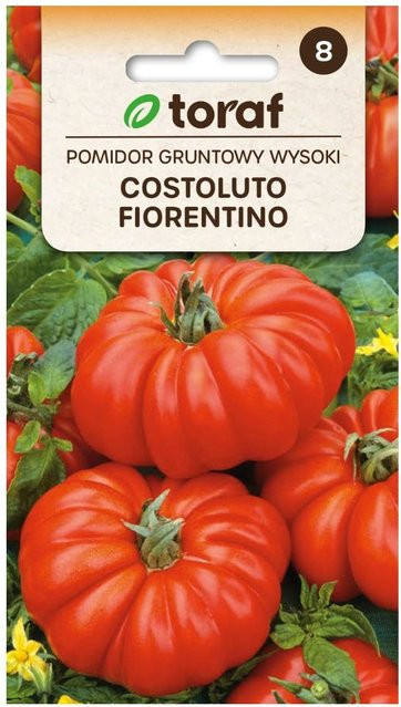 TORAF Tomatensamen Costoluto Fiorentino, rote große gerippte Früchte, 0,3 g - Bild 1