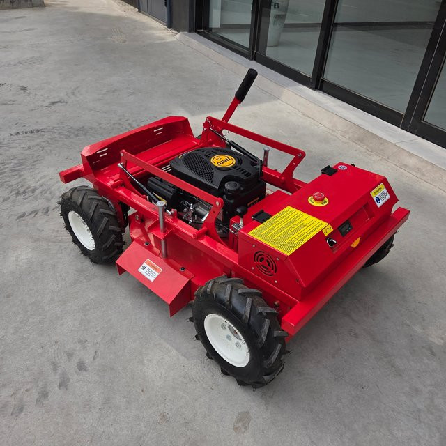 ZONAWELL Intelligenter Rasenmäher-Roboter in Rot mit 600 mm Schnittbreite, selbstfahrend mit Fernbedienung und Kletterfunktion für deinen Garten - Bild 1