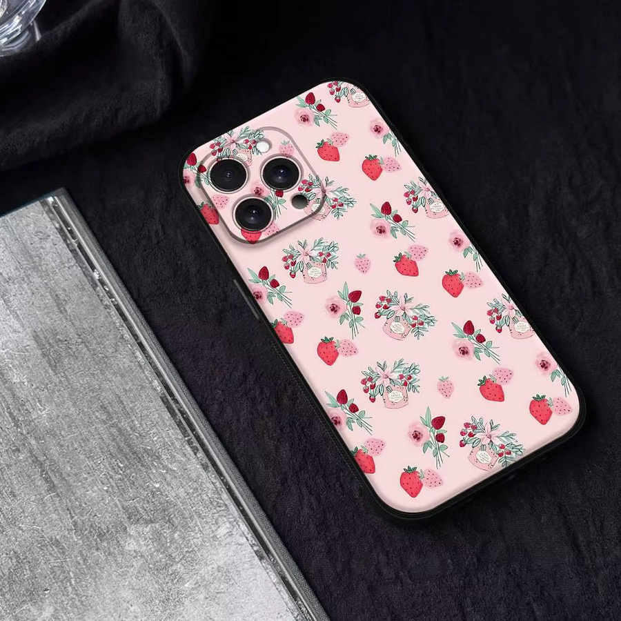 BerriesS Print Avenue Djerf Handyhülle für iPhone 11 bis 17 Pro Max in Schwarz - Bild 4
