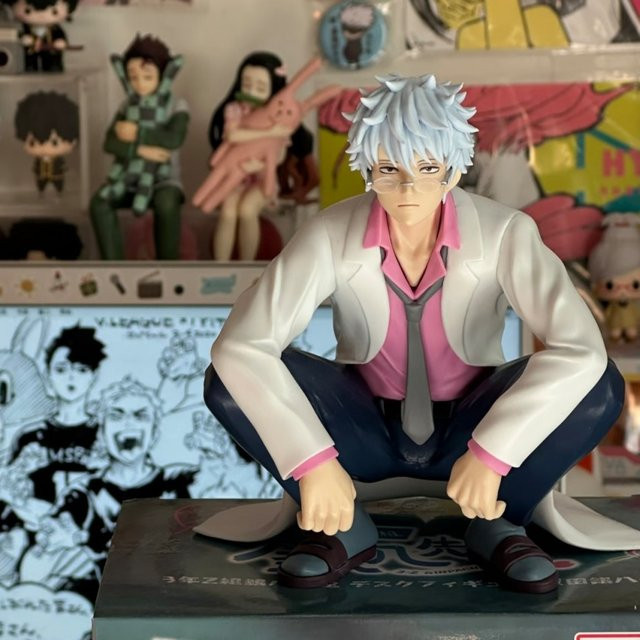 Bandai Gintama Sakata Ginpa Lehrer Hijikata Toushirou, Actionfigur, PVC - Bild 1