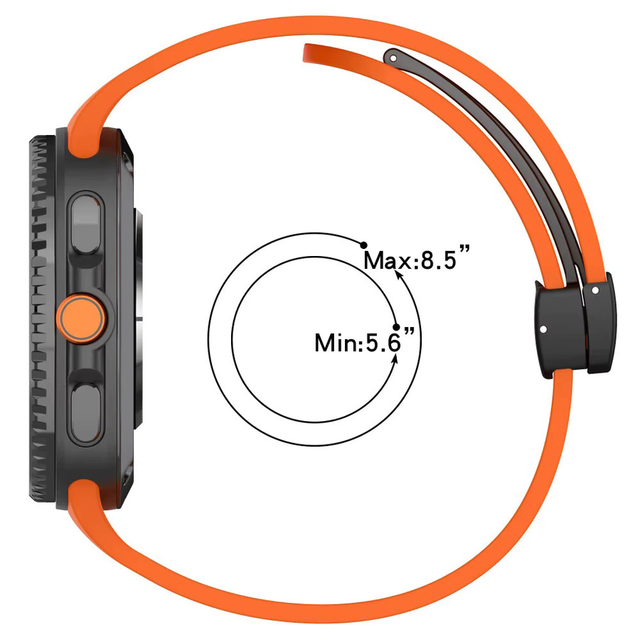 Samsung Uhrenarmband Silikon, magnetische Schnalle, Unisex - Bild 3