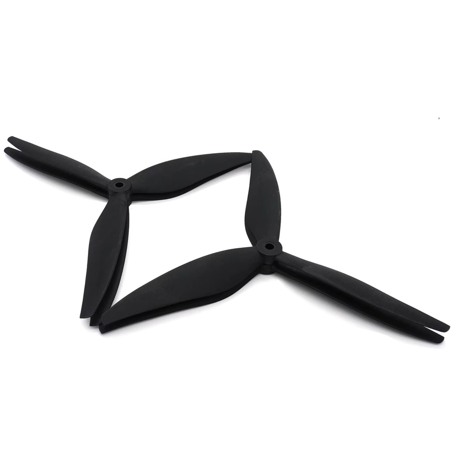 YSIDO 3-Blatt-Propeller CW CCW, 2 Paar, Schwarz, Kunststoff - Bild 2