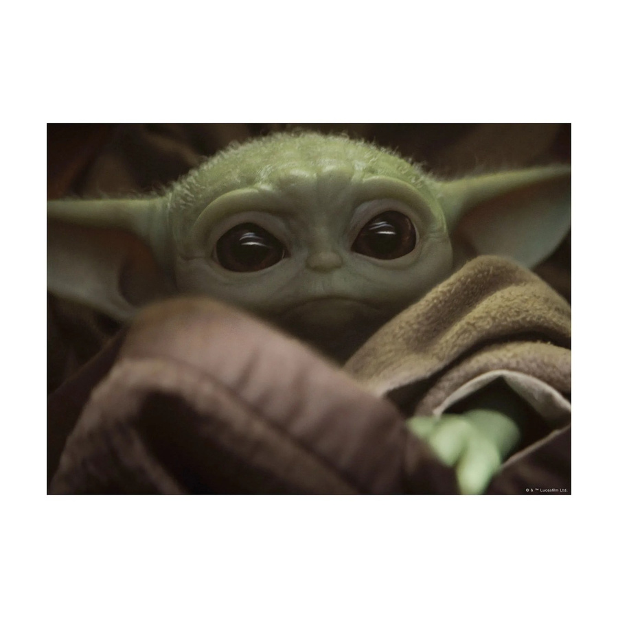 Komar Wandbild Mandalorian The Child Cute Face B: 40 cm, H: 30 cm - Bild 2