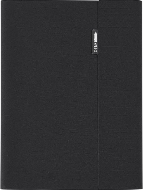 Liberto Padfolio aus recyceltem Material mit Hardcover und linierten Seiten in Schwarz - Bild 1