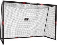 Hudora Fußballtor Pro Tect 300 schwarz/rot - Bild 1