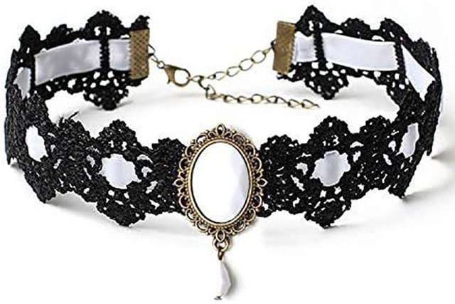 Halskette Velvet, Schwarz, Damen - Bild 1