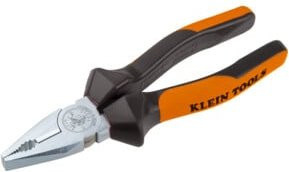 Klein Tools VDE Kombizange aus gehärtetem Stahl in Orange, 180 mm, bis 1000 V - Bild 1