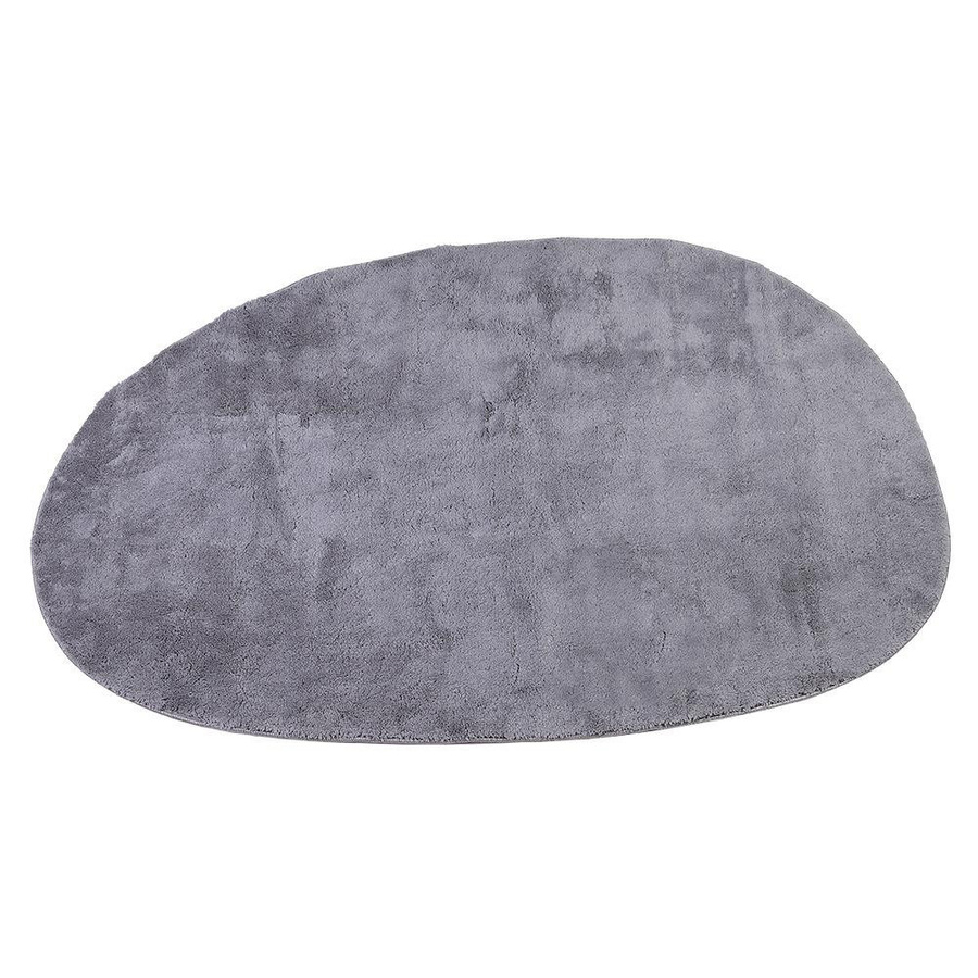 Rutschfeste und saugfähige Badezimmer Matte von Yiran Furniture aus Polyester in Blau, B/T: 80 x 140 cm - Bild 2