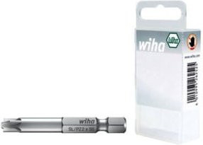 Wiha Bit Professional 70 mm PlusMinus/Pozidriv 2-tlg. 1/4" E6,3 in Box, Silber - Bild 1