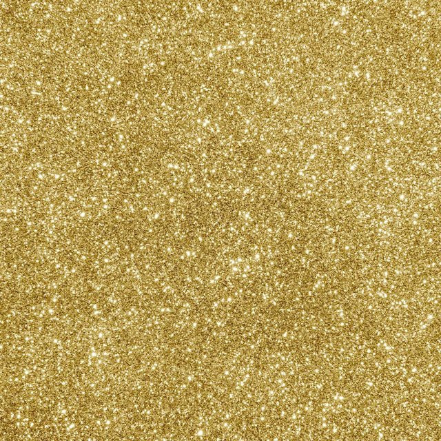 Cricut Joy Smart Iron On Glitter Bügelfolie Gold B: 13,9 cm, L: 48,2 cm - Bild 1