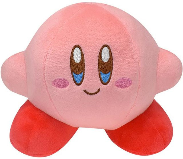 Yiran toy Kirby Waddle Dee Plüschtier, Blau Rosa Bunt, ab 6 Jahren - Bild 1