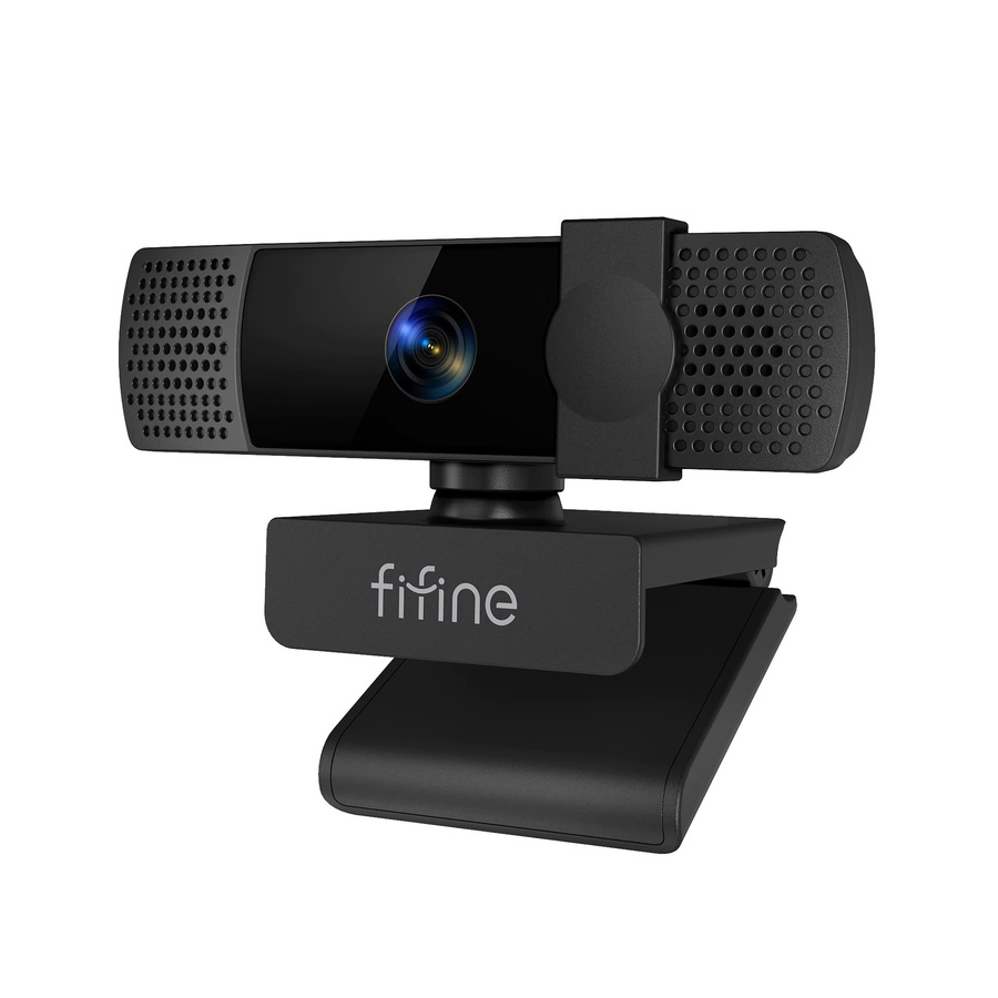 FIFINE K436 2K QHD Webcam in Schwarz mit Autofokus und Sichtschutzabdeckung für Gaming und Live-Streaming - Bild 5