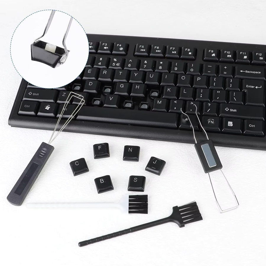 Tastenkappen-Entferner aus Edelstahl für mechanische Tastaturen zur Reinigung und Befestigung - Bild 4