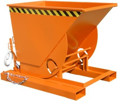 Kippbehälter Typ AK 50 von Bauer in Orange - Bild 1