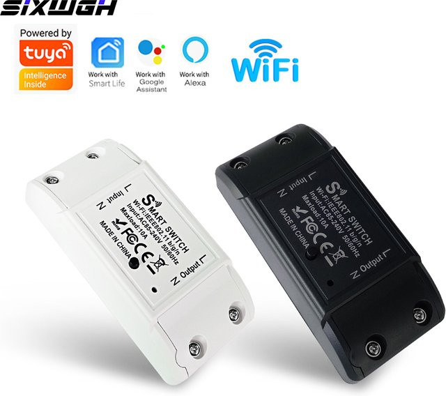 Tuya WLAN Smart Switch Controller mit Timer- und Countdown-Funktion, kompatibel mit Amazon Alexa und Google Assistant über die Smart Life App - Bild 1