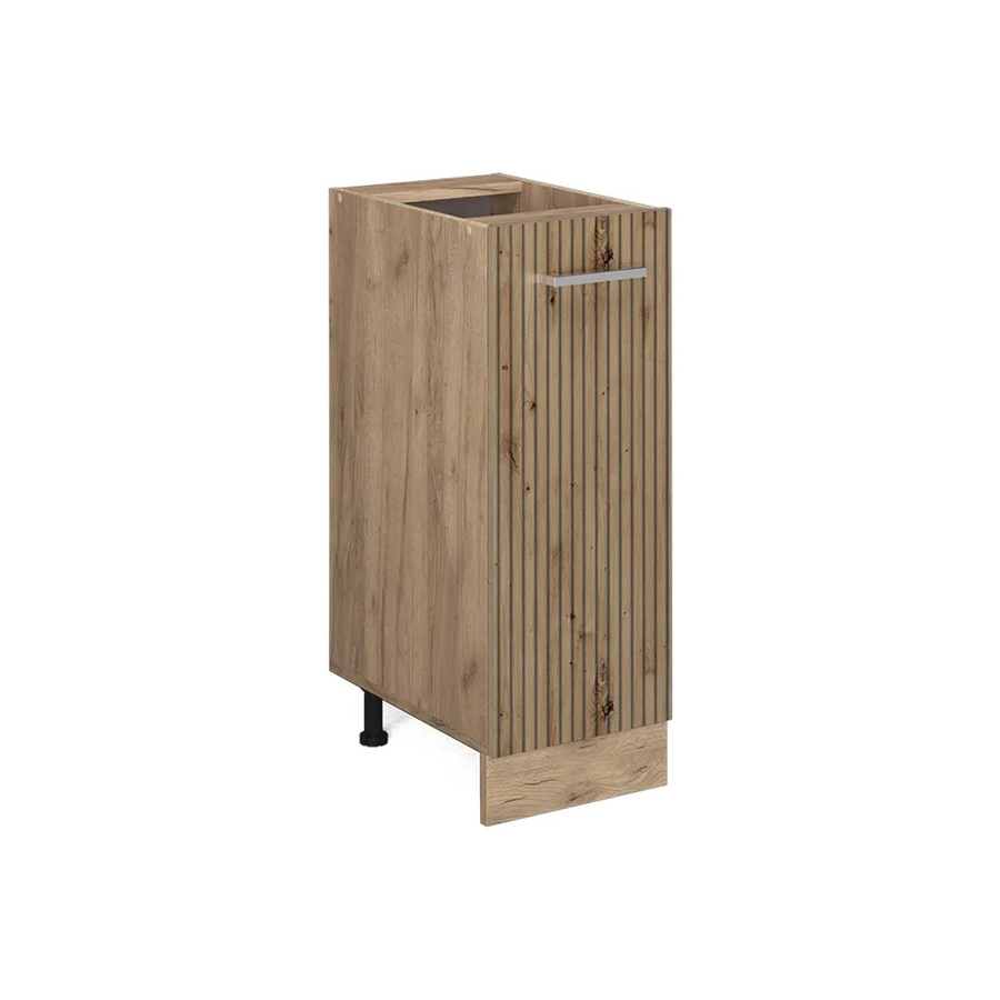 Vicco Apothekerschrank R-Line Artisan-Eiche/Goldkraft Eiche, Breite: 30 cm, Höhe: 81,6 cm, Tiefe: 46 cm - Bild 2