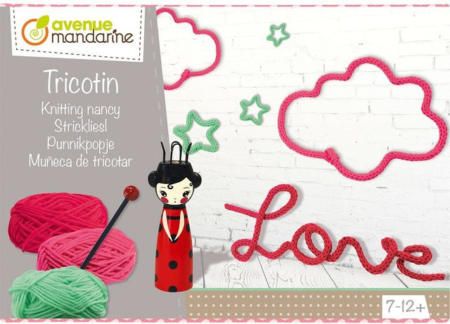 Avenue Mandarine Kreativ-Box Strickliesel Handarbeit Wolle Holz - Bild 1