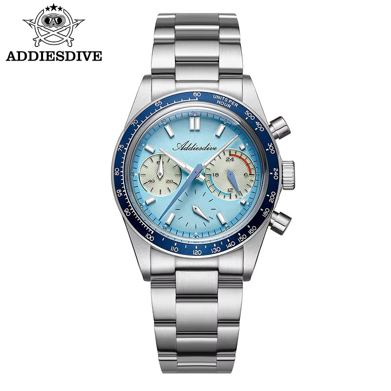 ADDIESDVIE Chronograph, Quarz, Edelstahl, 10 ATM, Herren - Bild 7