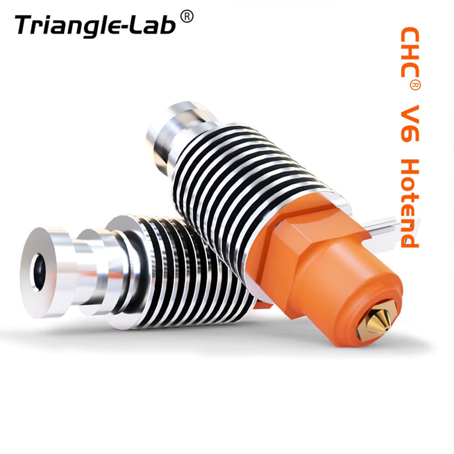 TriangleLab CHC Keramik-Heizkern mit M6-Gewinde in Silber für Schnellheizung, kompatibel mit Voron Hotend V6, GHotend, CR10, CR-10, CR-6SE und MK3S 3D-Drucker - Bild 2