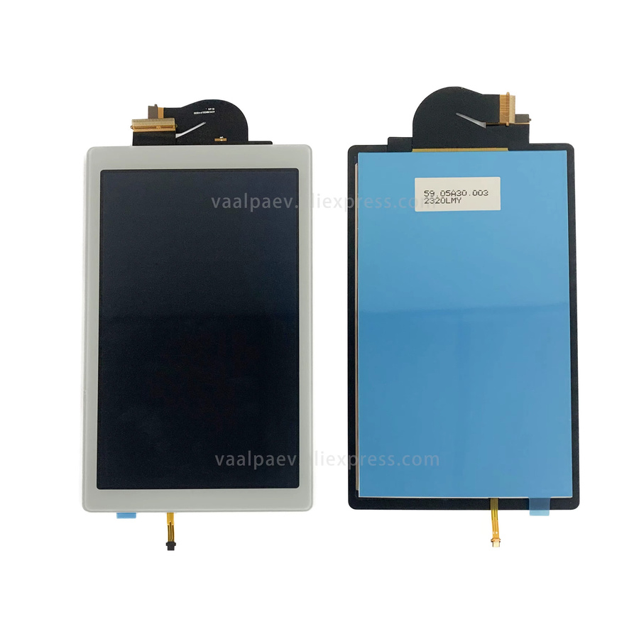2-in-1 LCD-Bildschirmbaugruppe mit Digitizer für Nintendo Switch Lite in Gelb - Bild 2