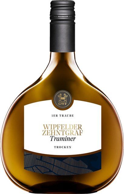Wipfelder Zehntgraf Traminer Weißwein, 2023, Franken, trocken, 0,75 l - Bild 1
