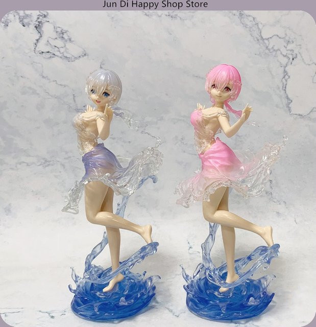 Bandai Re:Zero − Starting Life In Another World Rem Wasserkleid, Anime-Figur, 24cm - Bild 1