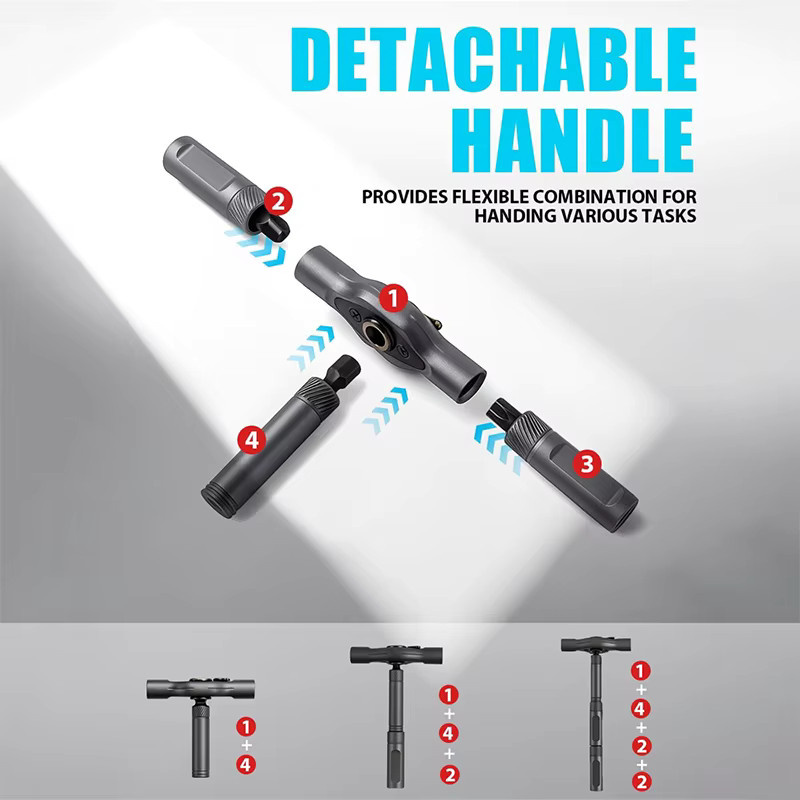 Galacok 24-in-1 Magnetischer Schraubendreher-Satz mit Flexibler Welle für Möbelmontage und Elektrogeräte-Reparatur - Bild 3