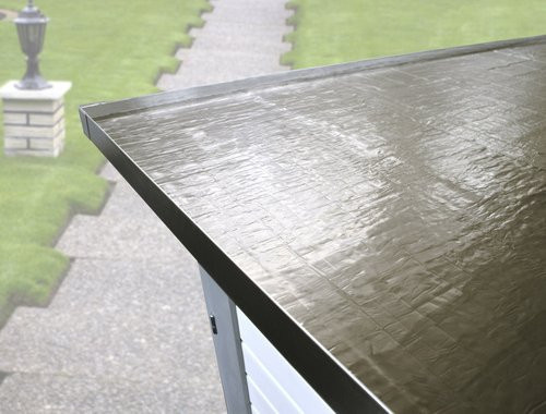 WEKA Selbstklebende Bitumen-Dachbahn für Gartenhäuser in Grau, 5 m² - Bild 2