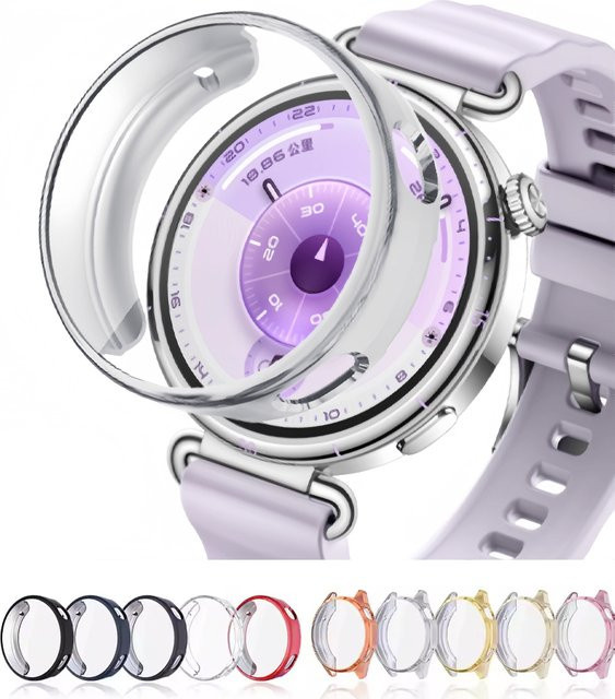 LCAPLE Displayschutzfolie für Huawei Watch GT 6, TPU, transparent - Bild 1
