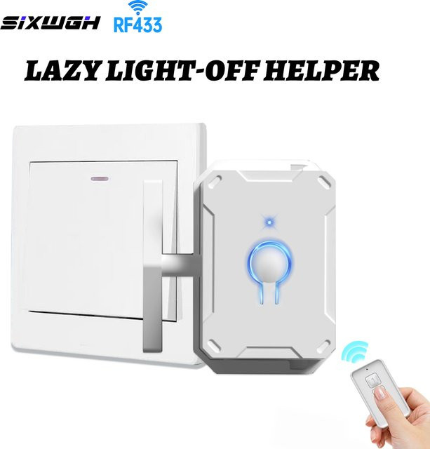 RF433 Arm-Schalter-Roboter Smart Home Fernbedienung in Weiß - Bild 1