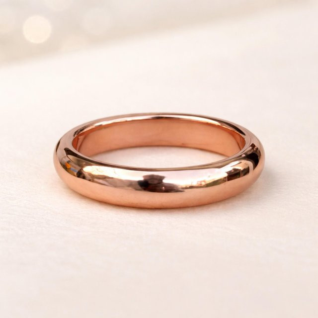 RoyalGemsJewels Ring Kupfer, 8.5, Unisex - Bild 1