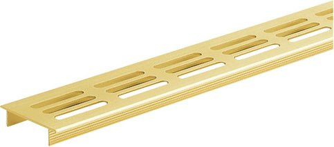 ALPERTEC Lüftungsprofil aus Aluminium in Gold - Bild 1
