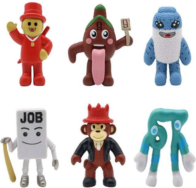 Yiran toy 1 Steal a Brainrot Actionfigur PVC 6-8-teiliges Set - Bild 1